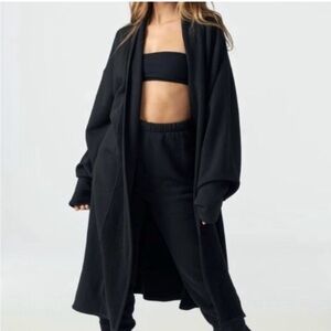 Joah Brown Oversized Cardigan, Black